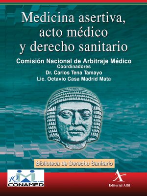 cover image of Medicina asertiva, acto médico y derecho sanitario